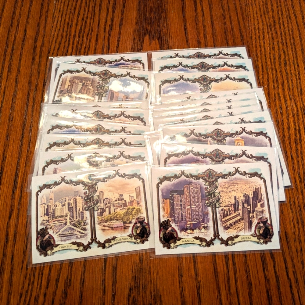 Topps Allen & Ginter Sister Sister Twin Cities 20 Trading Cards Lot 🔥 Tourism